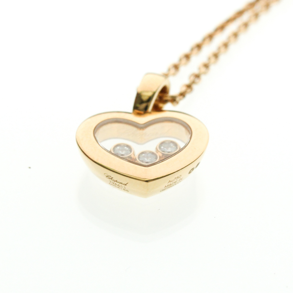 CHOPARD 18k Gold Diamond Necklace View 4